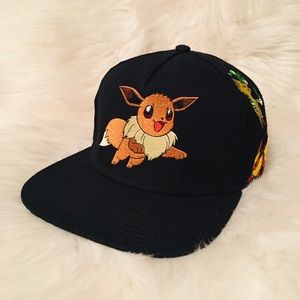 Pokemon Eevee Evolutions Adjustable Snap Back Hat